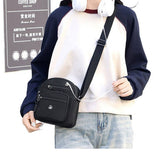 CASUAL SIMPLE NYLON SHOULDER CROSSBODY BAG_CWASC1775