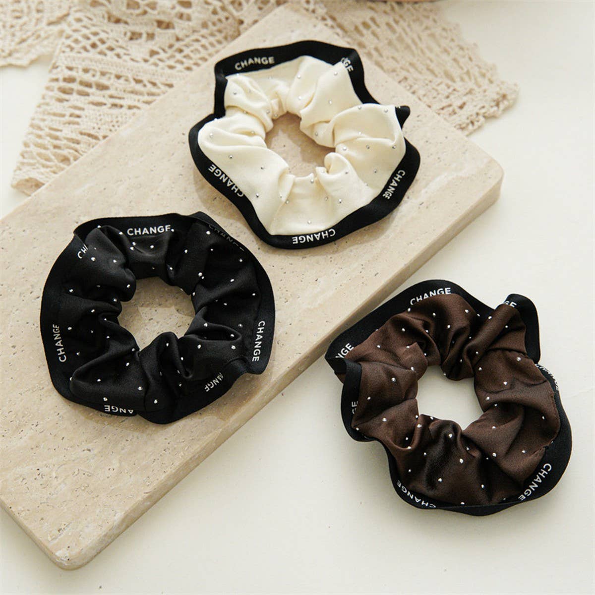 NEW PLEATED FRENCH HAIR TIE_CWAHA2418