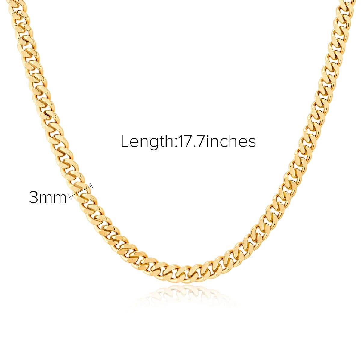 MULTILAYER GOLD PLATE STAINLESS STEEL NECKLACE_CWAJE0619