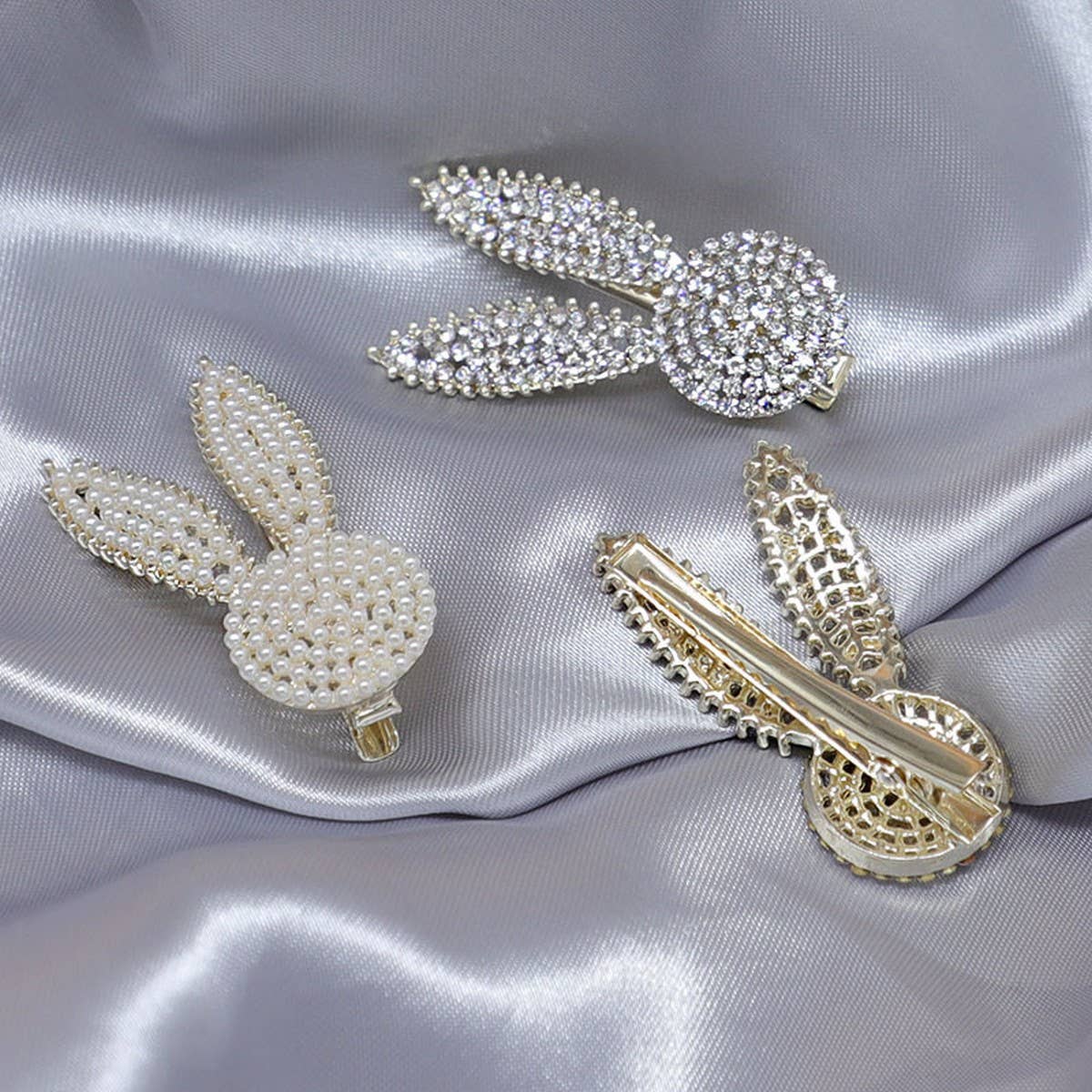 CUTE RABBIT EARS HAIR CLIP STUDENT BANG PIN_CWAHA4701