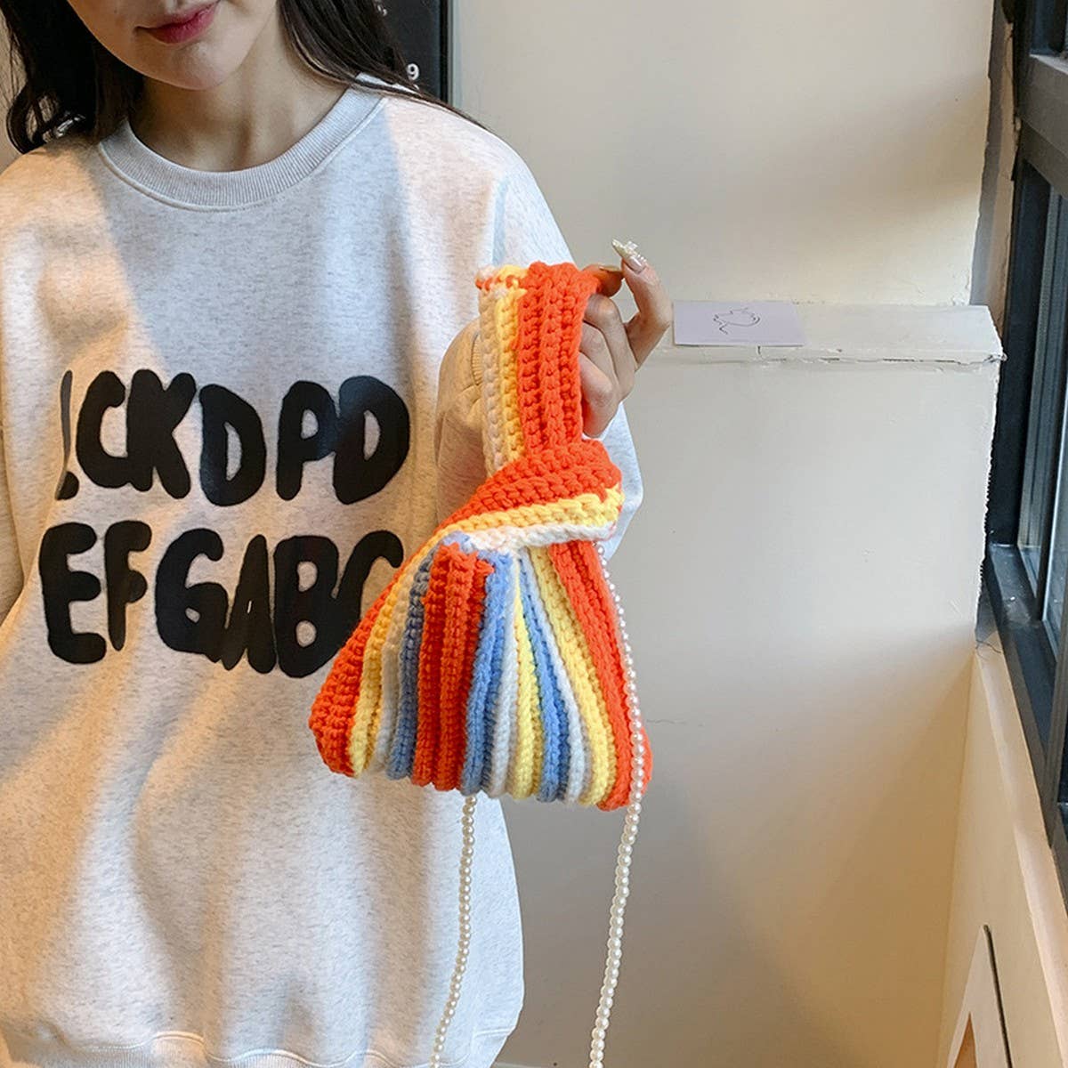 FASHION HANDMADE CROCHET PEARL NECKLACE_CWAB2408