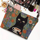 2024 NEW RETRO CAT COSMETIC BAG_CWAB2276
