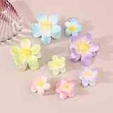 Plumeria Claw Clip Tropical Flower Hair Accessory_Cwmm4992