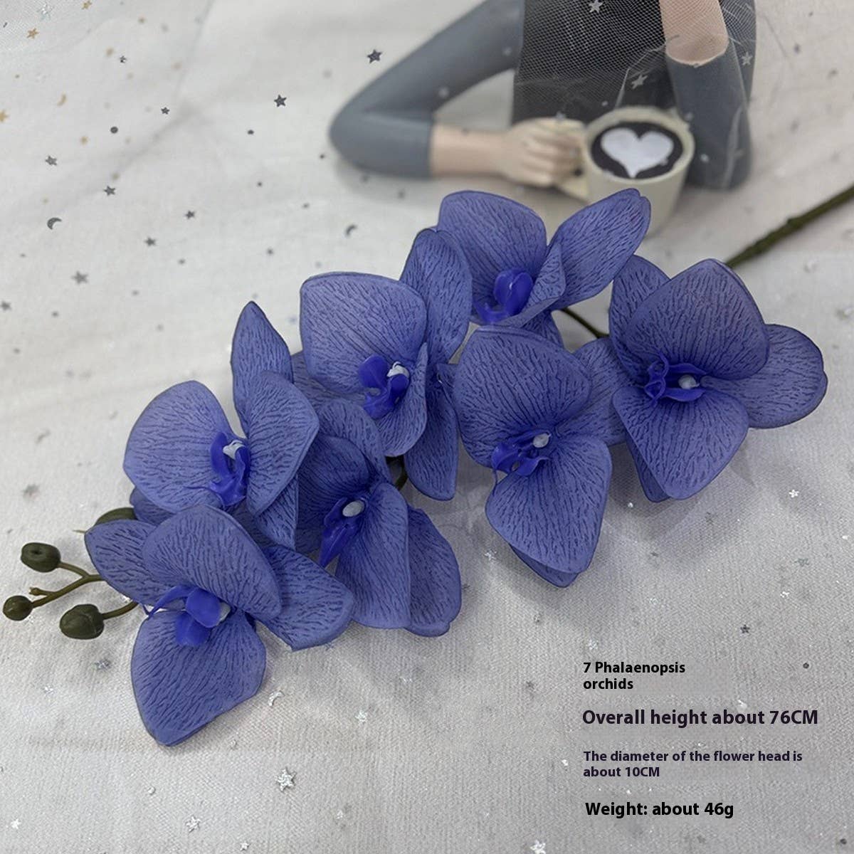 MOISTURE 7 HEAD PHALAENOPSIS ORCHID WEDDING DECOR_CWMM6481