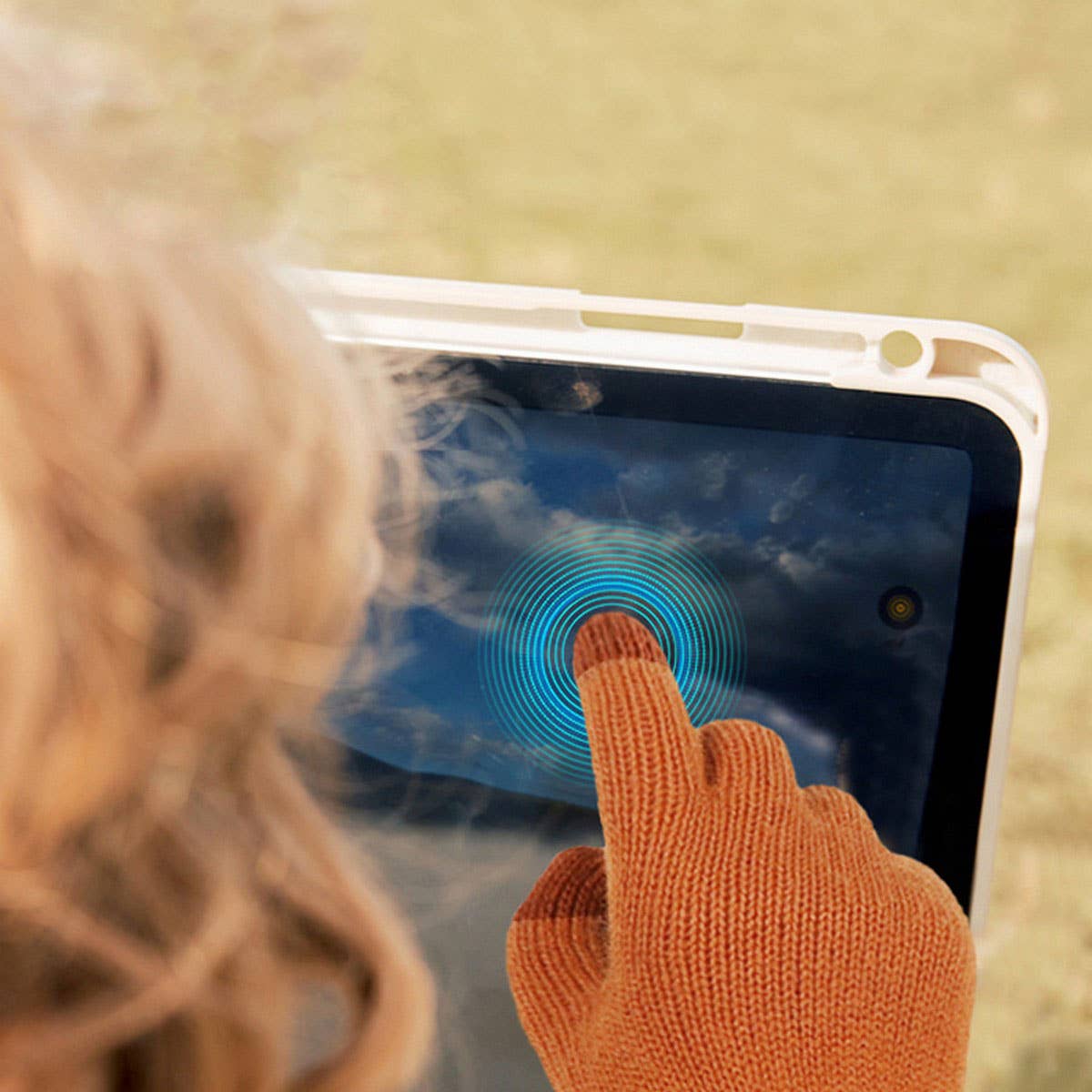 CHILDRENS WINTER SCARF WARM THREE PIECE SET_CWMM2868