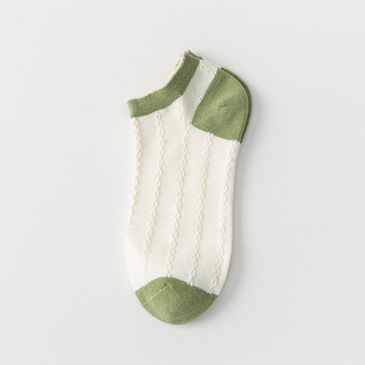 GREEN BOAT SOCKS BREATHABLE SUMMER COTTON SOCKS_CWMS0512