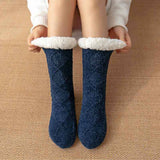 THERMAL LEG WARMERS PLUSH INDOOR SLIPPERS_CWMS0717