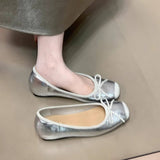 BALLET MARY JANES WITH HIDDEN WEDGE BOW_CWSHF0152