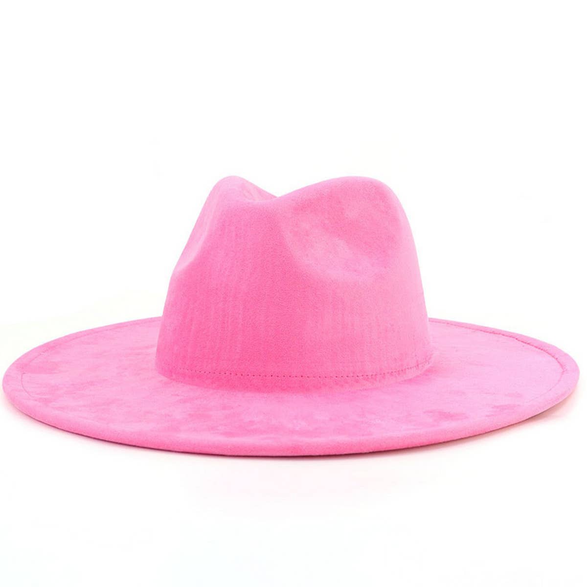 MENS AND WOMENS WIDE BRIM HATS WITH FLAT BRIM_CWAH1766