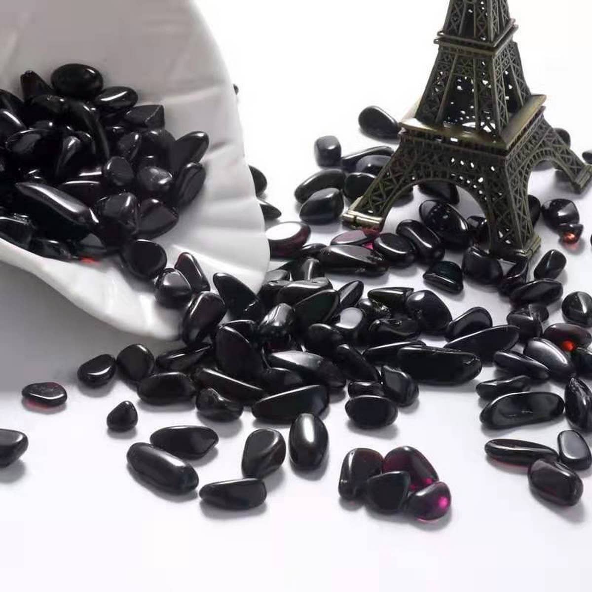 NATURAL OBSIDIAN CHIPS FOR DIY JEWELRY_CWMM8130
