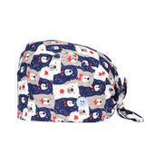 SURGICAL CAP PURE COTTON CARTOON PRINT WORK CAP_CWAH3380