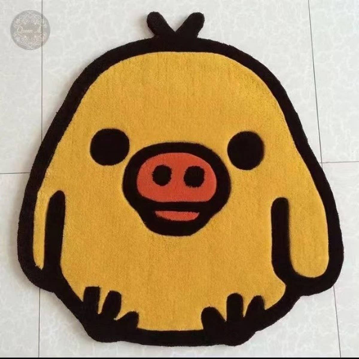 CUTE TURTLE RUG FUN PET INSPIRED ROOM DECOR MAT_CWMM7388