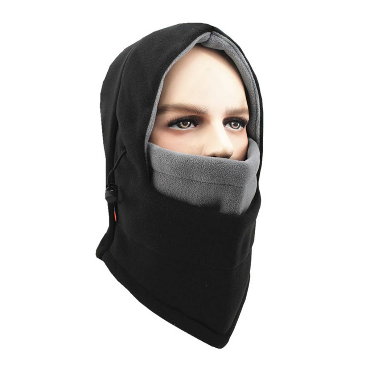 2 IN 1 TWO TONE WINTER OUTDOOR WOOL BALACLAVA_CWMM1706