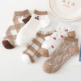 Women'S Preppy Style Cotton Breathable Socks_Cwms2035