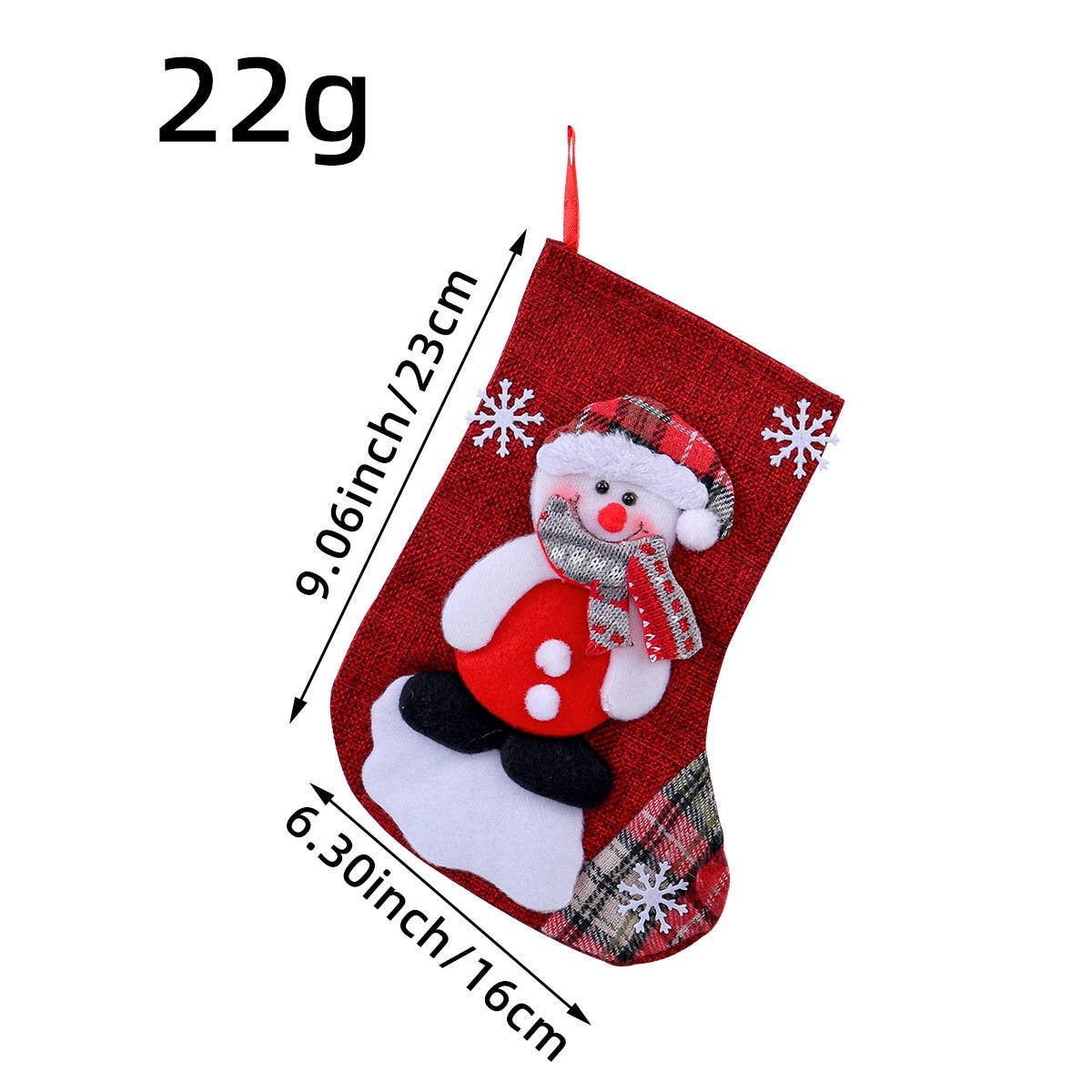 CHRISTMAS STOCKING CANDY GIFT BAG LARGE DECORATION_CWMS1437