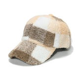 Wool Baseball Cap - Check C Ved Brim Cwah0728