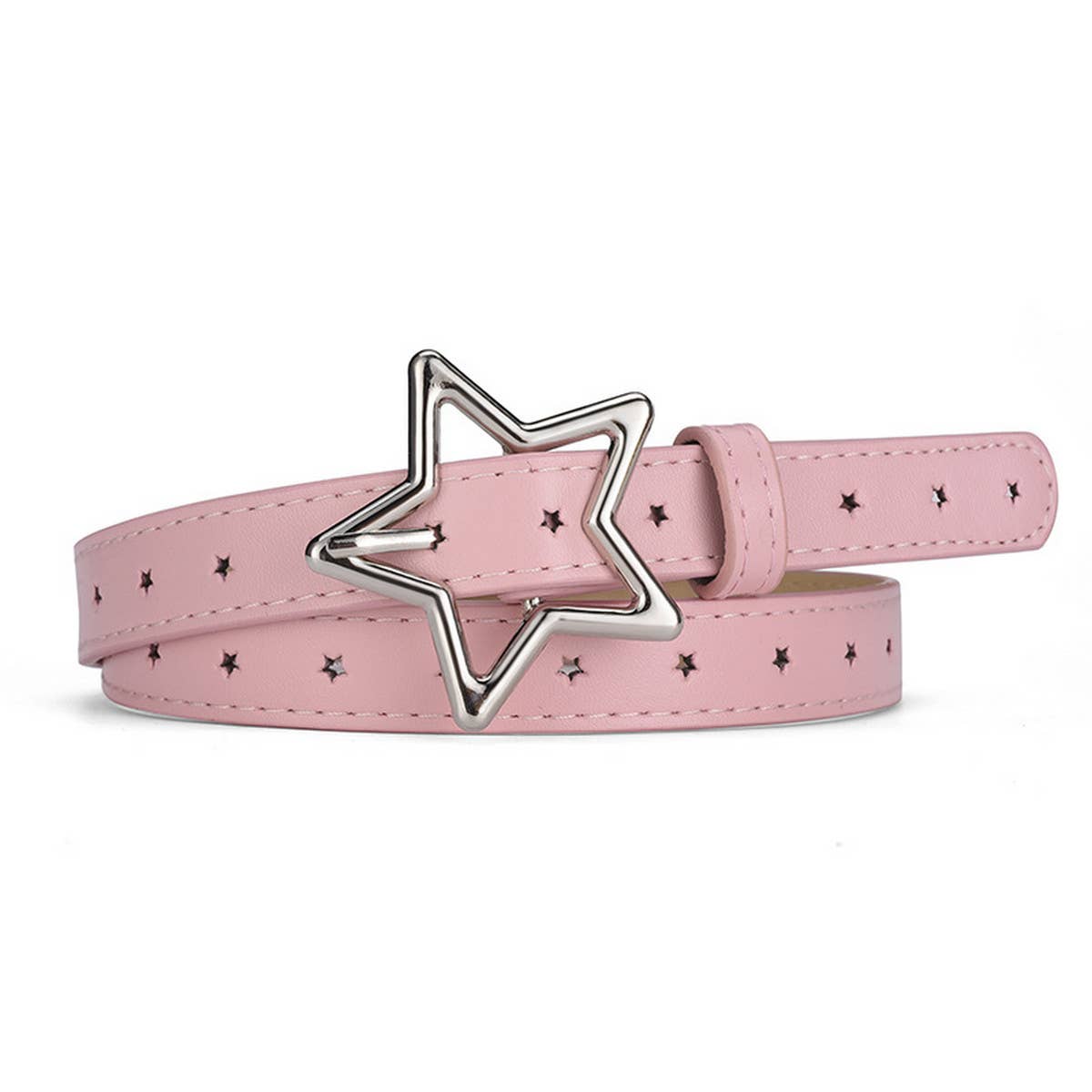 Cwabe0879_Sweet Star Hole Decoration Hollow Belt