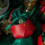 Christmas Apple Bag Pu Gift Tote Candy Box_Cuab00756