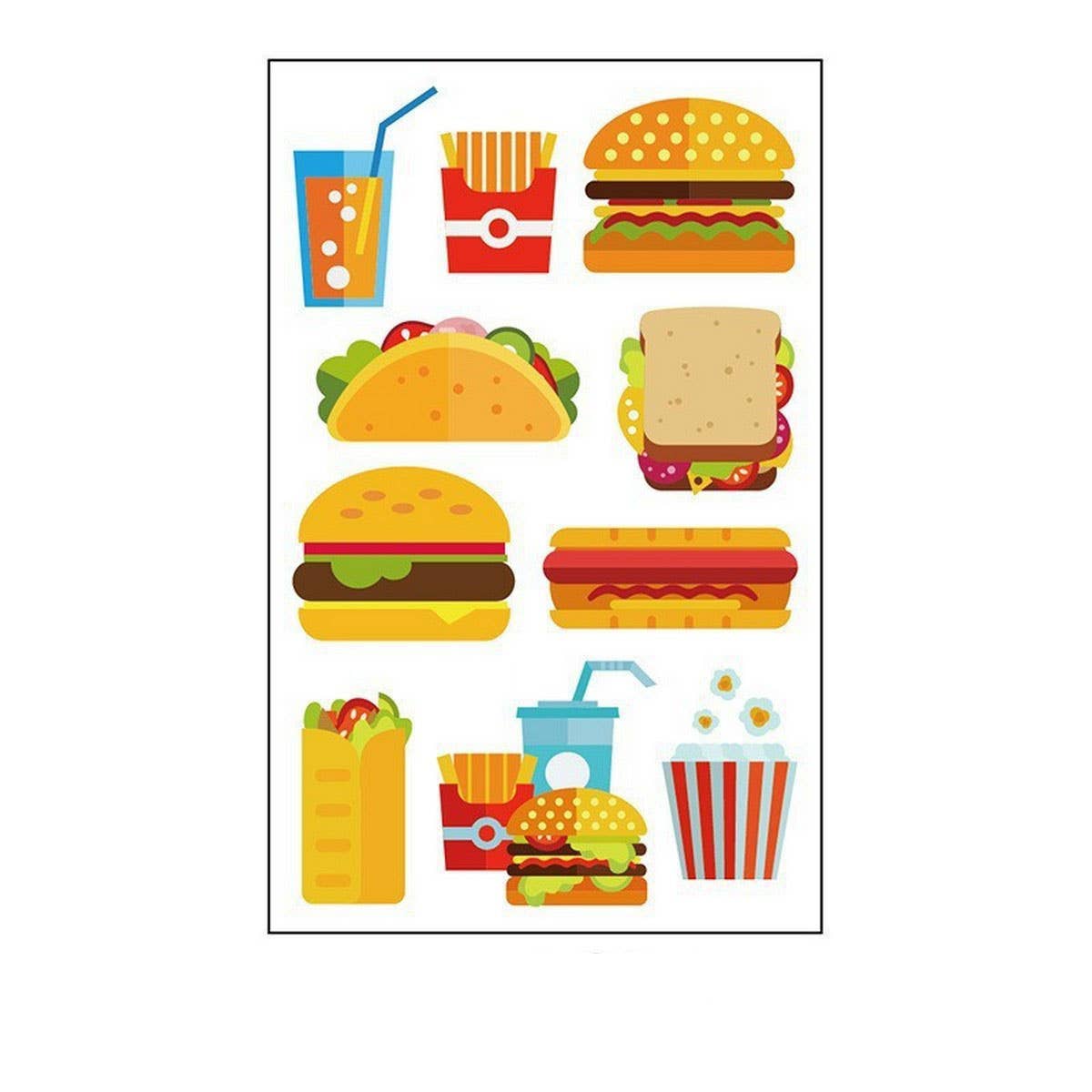 DIY PARTY TATTOOS SWEET TREATS CANDLES_CWMM8397