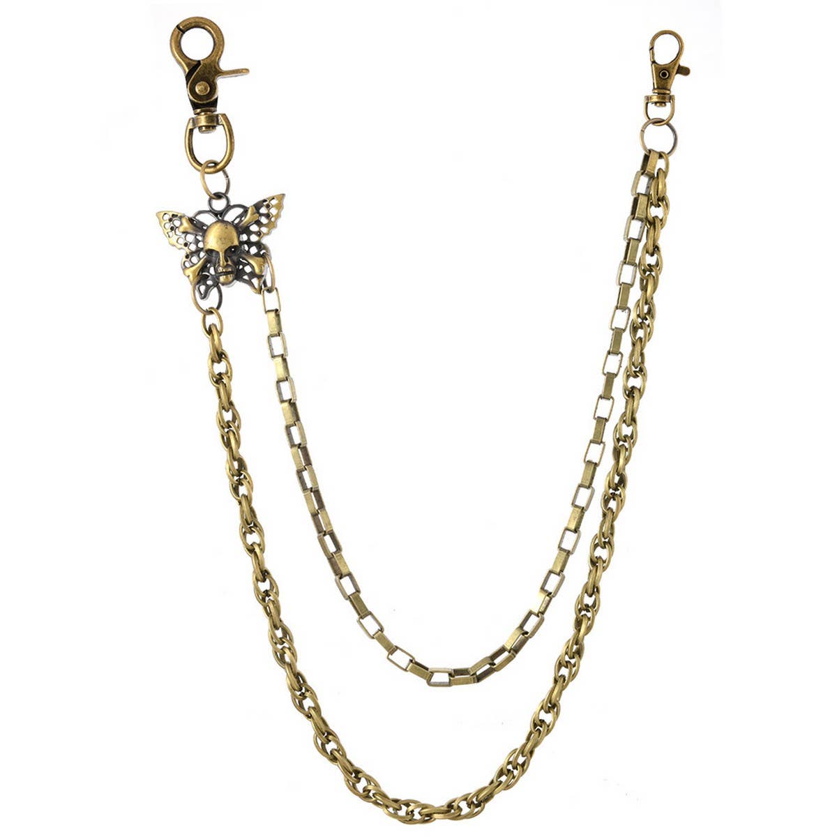 CREATIVE RETRO SKULL MULTI LAYER TROUSER CHAIN_CWMM4880