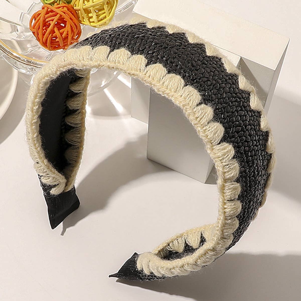 FASHION WOVEN DECORATIVE HAIR HOOP_CWAHA0228