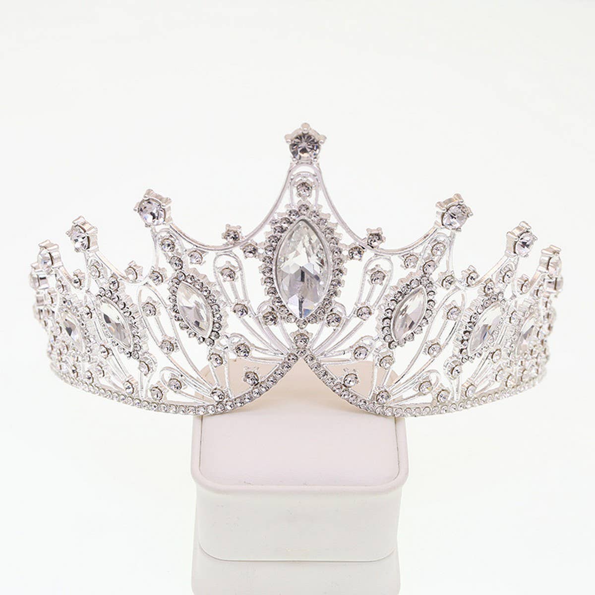 Wedding Crystal Hair Accessory Bridal Crown_Cwmm2011