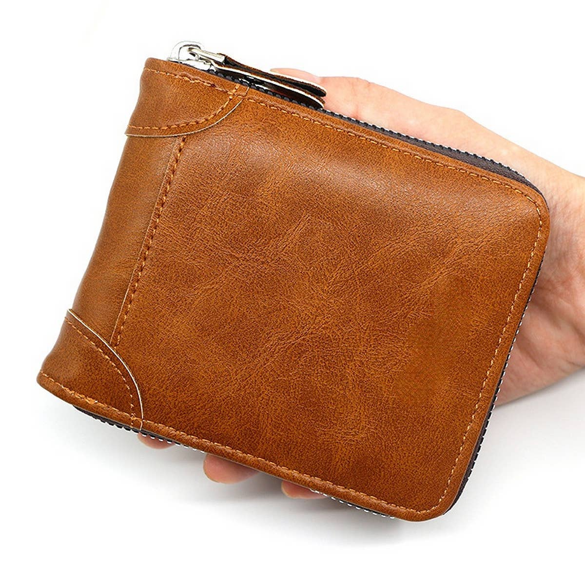 2024 NEW RETRO FASHION SOLID COLOR WALLET_CWAB2601