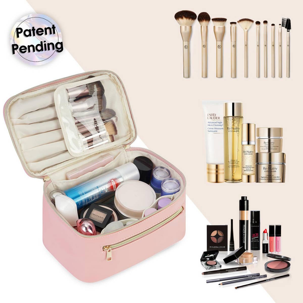 LARGE CAPACITY WATERPROOF TOILETRY BAG STORAGE BAG_CWAB2356