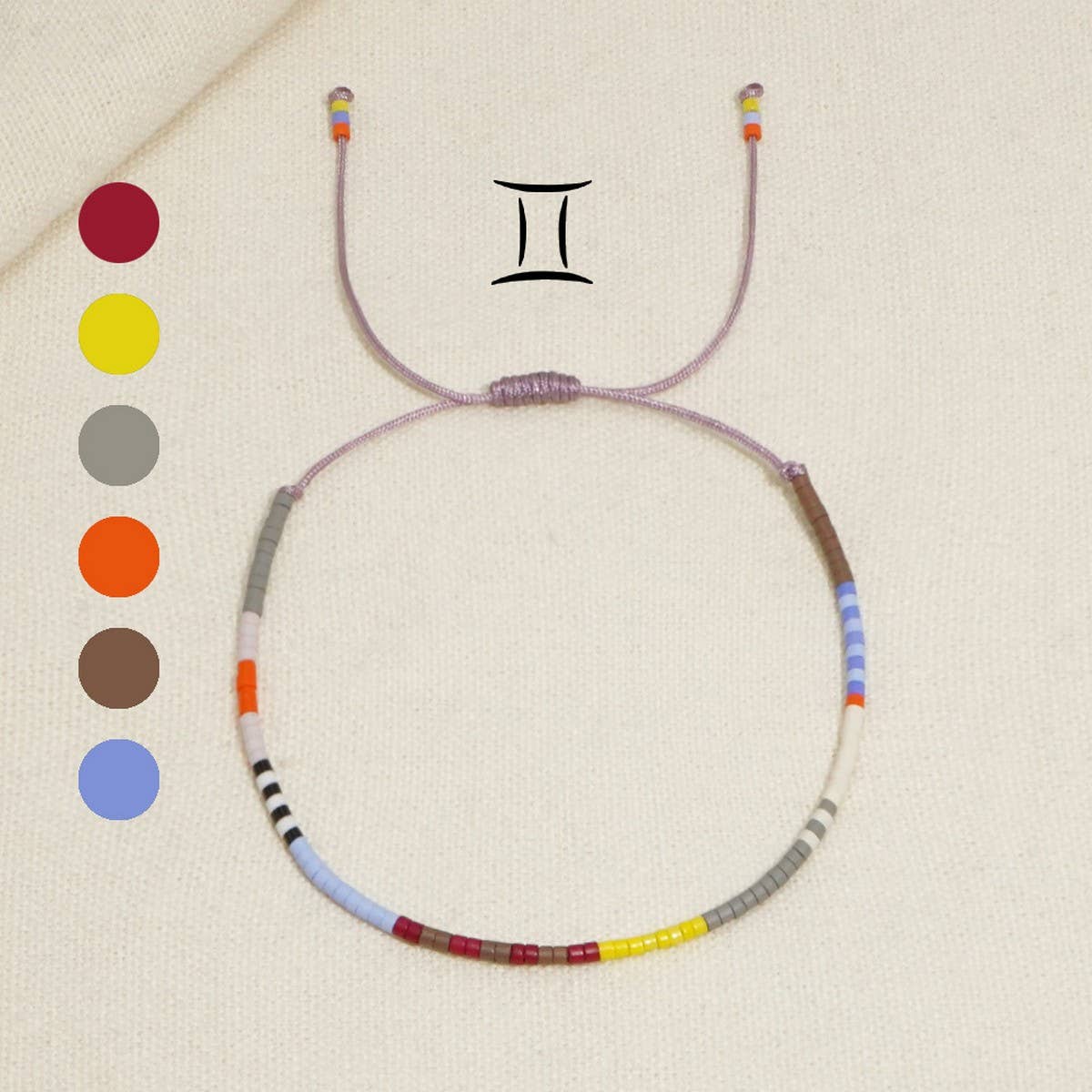 Zodiac Hand- Ven Beaded Bracelet_Cwmm3856