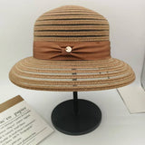 Wide Brim Sun Hat Sun Protection Straw Hat_Cwah3483