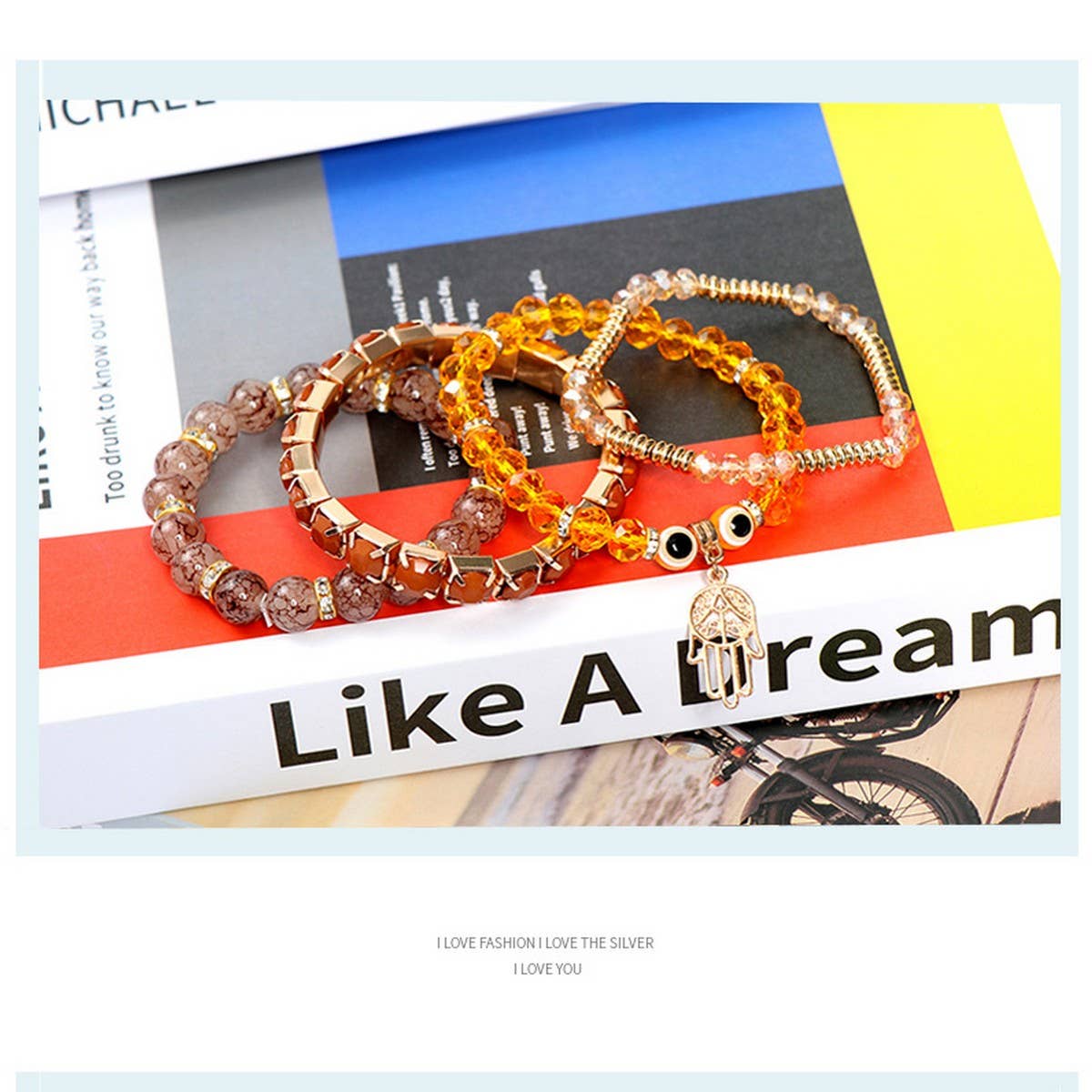 PERSONALIZED DEVIL EYE CREATIVE BRACELET_CWASC0701