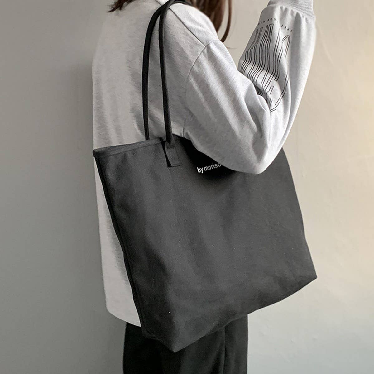 NEW LARGE CAPACITY SIMPLE CANVASBAG_CWAB2127