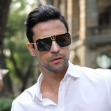 LARGE FRAME SUNGLASSES SQUARE FRAME SUNGLASSES_CWASG0577