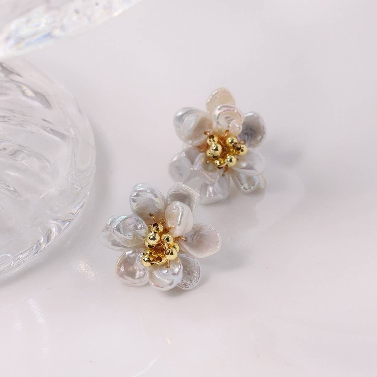 HIGH END FLOWER ANCIENT STYLE SWEET EARRINGS_CWAJE3770