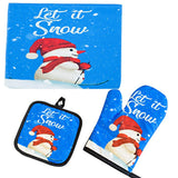 CHRISTMAS SERIES SCALDING GLOVES THREE PIECE SET_CWMM1463