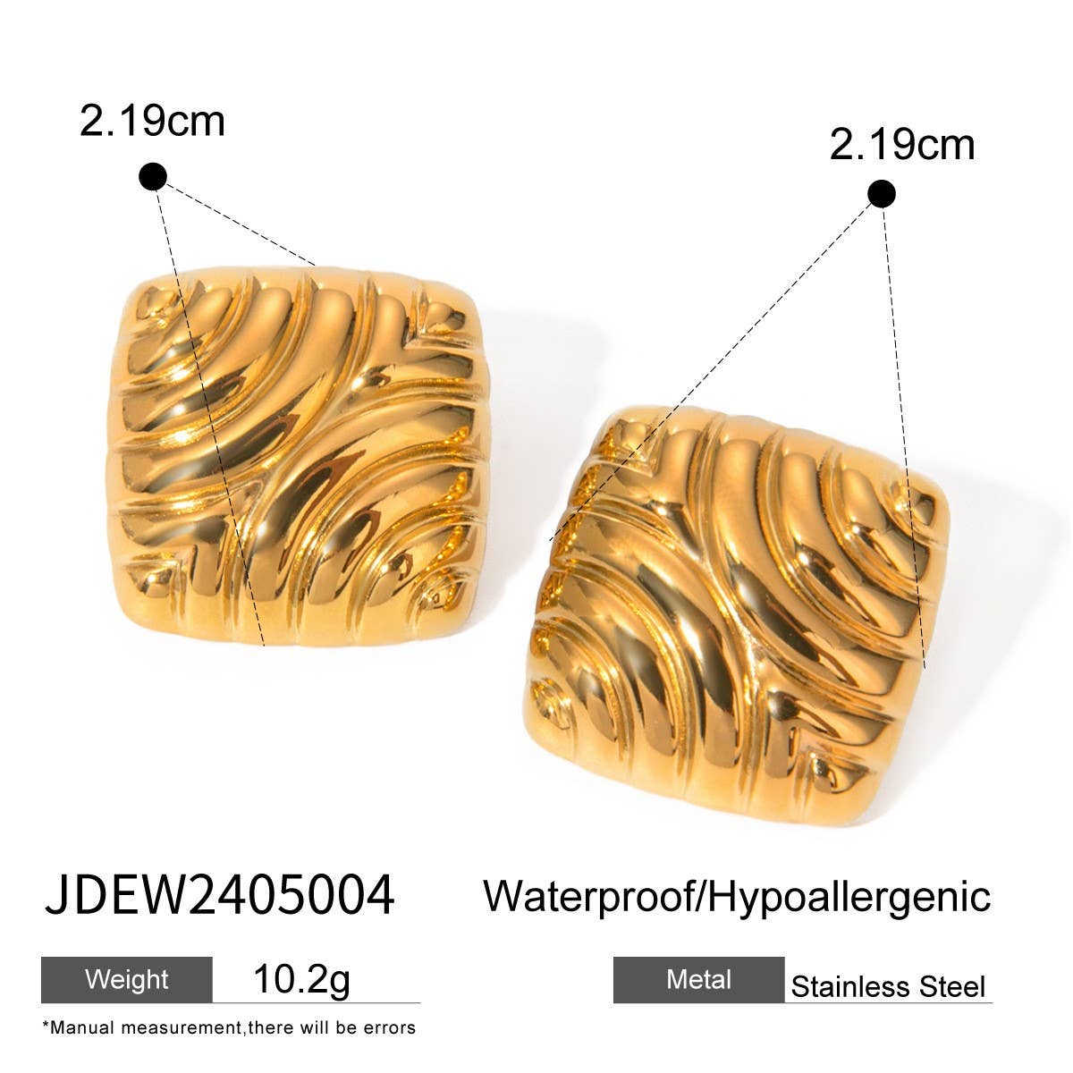 LIGHT LUXURY HORIZONTAL STRIPED ROUND EARRINGS_CWAJE1896