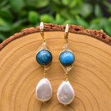 NEW HIGH END FRESHWATER PEARL EARRINGS_CWAJE3785