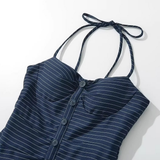 FRENCH STYLE STRIPED CAMI DRESS SUMMER CHIC_CWDMD5806