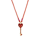 COLORFUL DOPAMINE LOVE LIPS PENDANT NECKLACE_CWMM5300