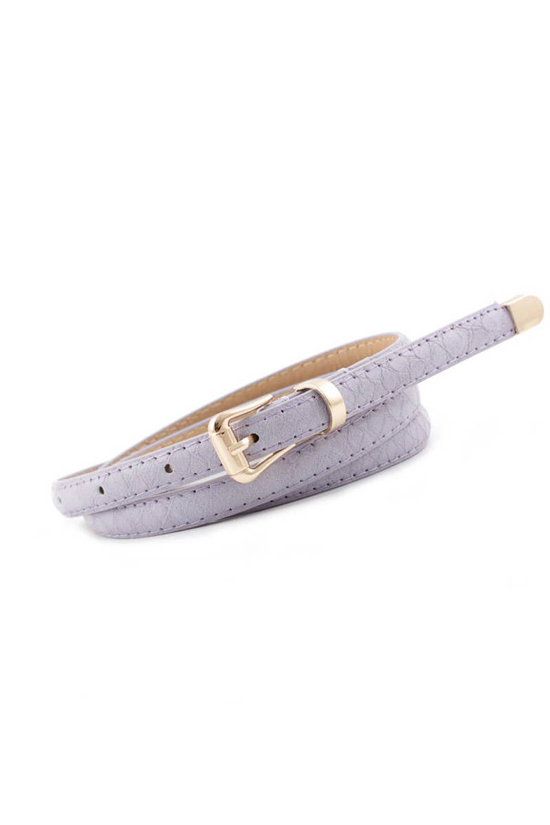 PATTERNED DANDY SLIM BELT_CWABE0077