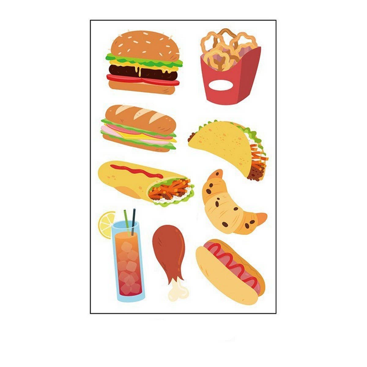 DIY PARTY TATTOOS SWEET TREATS CANDLES_CWMM8397