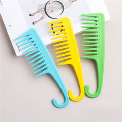 NEW WIDE TOOTH CURVED HOOK COMB_CWMM0910