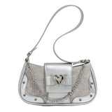 GYM STYLE RIVET SHOULDER BAG_CWAB2987