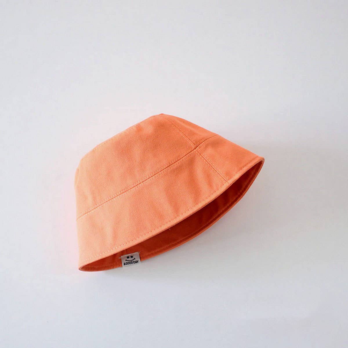 CANDY COLOR CHILDRENS SOLID COLOR BUCKET HAT_CWAH2861