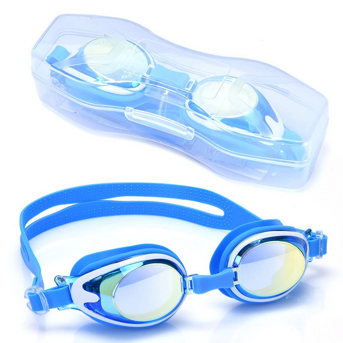 KIDS SWIM GOGGLES HD ANTI FOG WATERPROOF SILICONE_CWASG1040