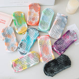 PILATES ANTI SLIP SOCKS FOR WOMEN MIDDLE TUBE_CWMS0239