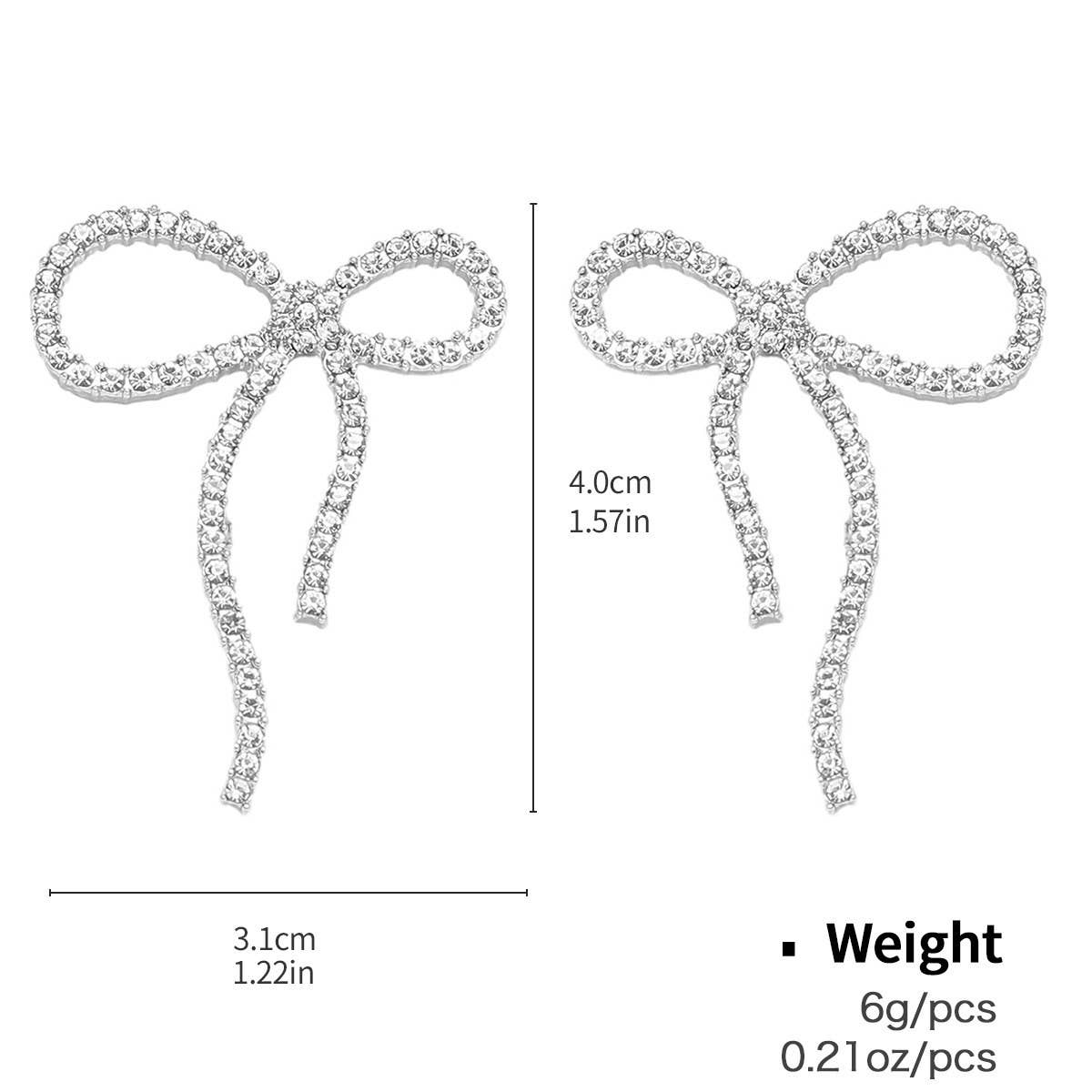 SMALL FRESH BOW PEARL INLAID ZIRCONIUM EARRINGS_CWAJE2851