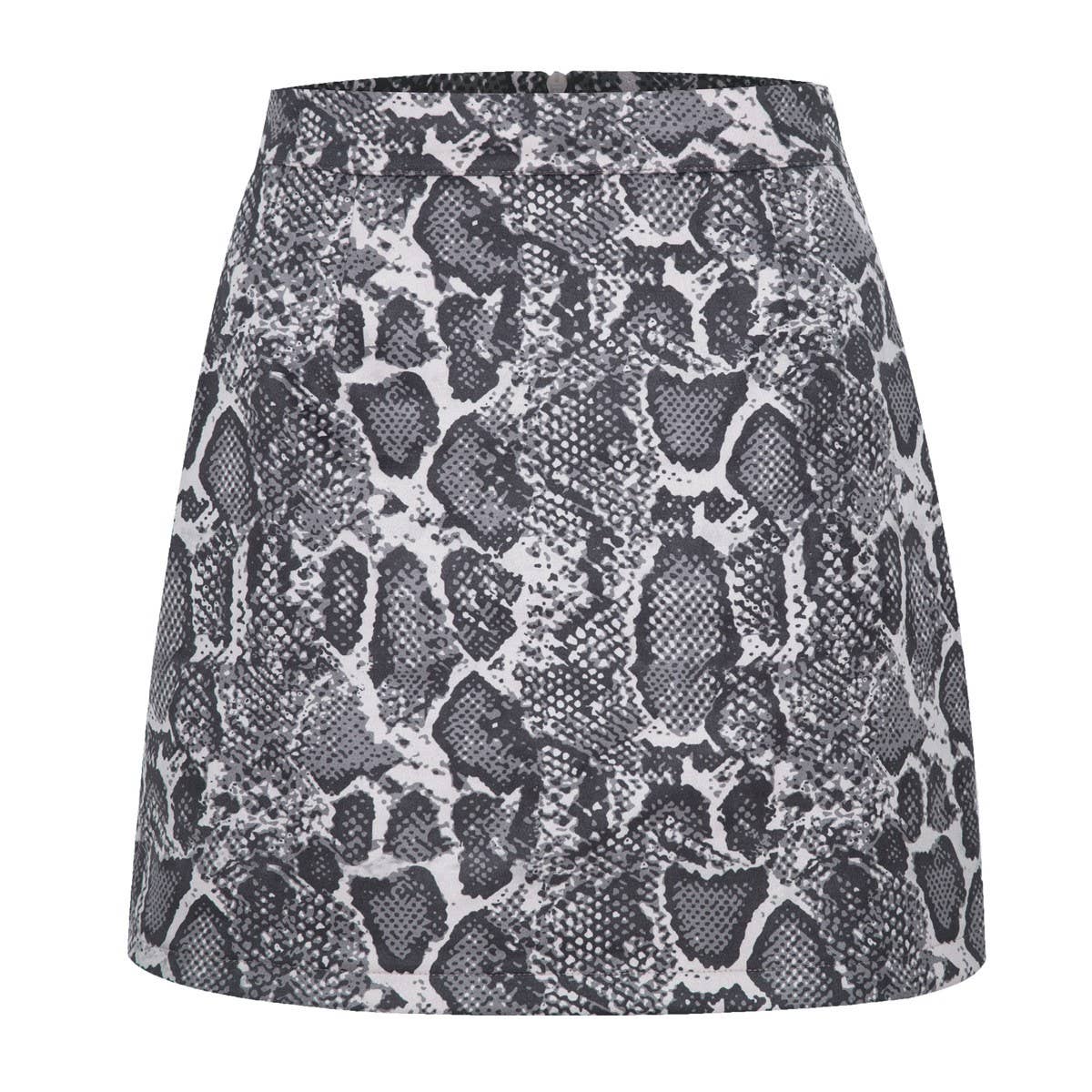 SEXY LEOPARD PRINT HIGH WAIST SUEDE HIP SKIRT_CWBSS0373