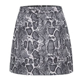 SEXY LEOPARD PRINT HIGH WAIST SUEDE HIP SKIRT_CWBSS0373