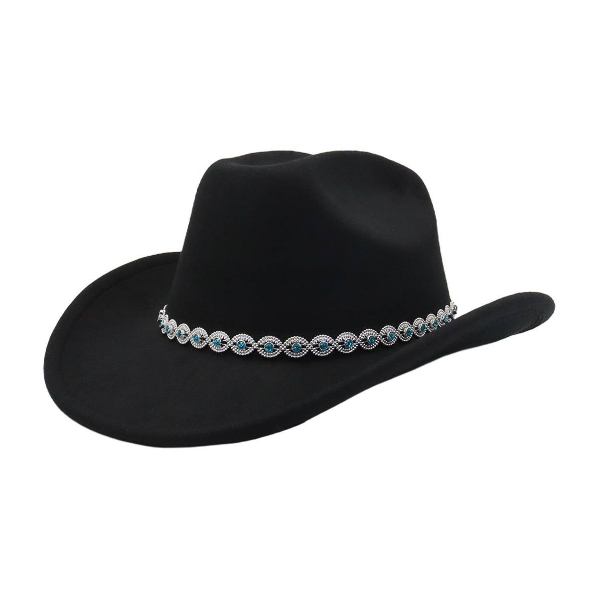 MEN WOMEN WOOL COWBOY FEDORA HAT NEW WINTER_CWAH04473
